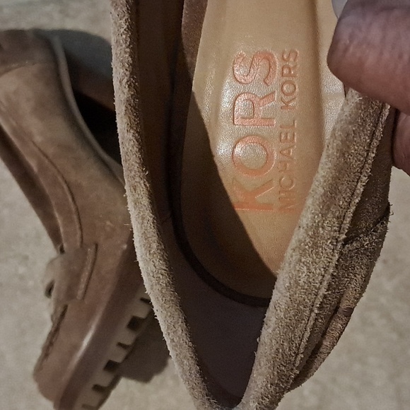 Michael Kors Suede Loafer Pumps Size 7 - Picture 6 of 8